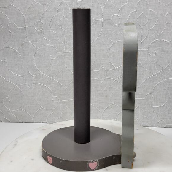 Vintage Moore's Craft Anthropomorphic Elephant Standing Paper Towel Holder Wood - Picture 9 of 16